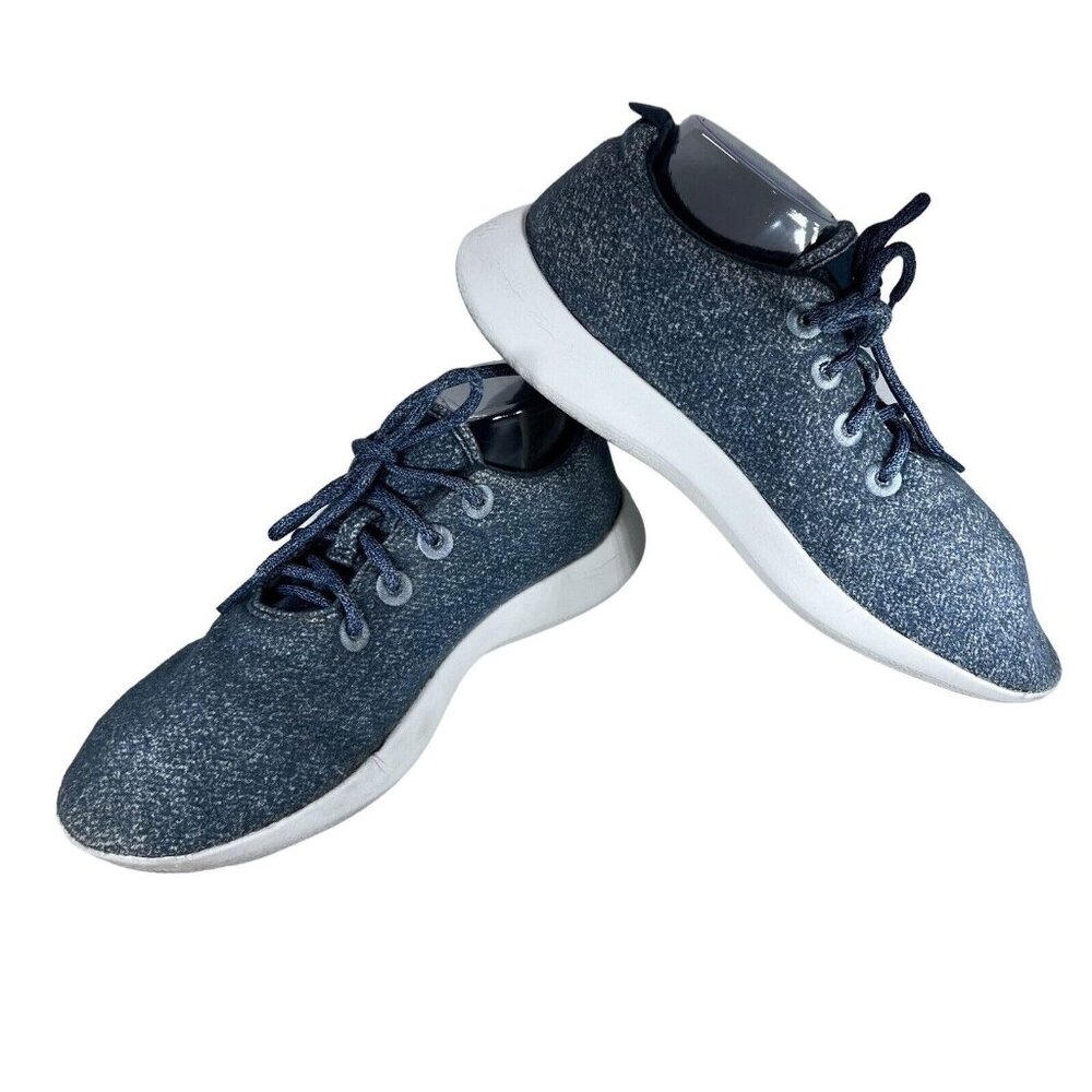 Allbirds Wool Runner Sneakers Mens 11 Gray Lace up Comfort Casual Shoes READ